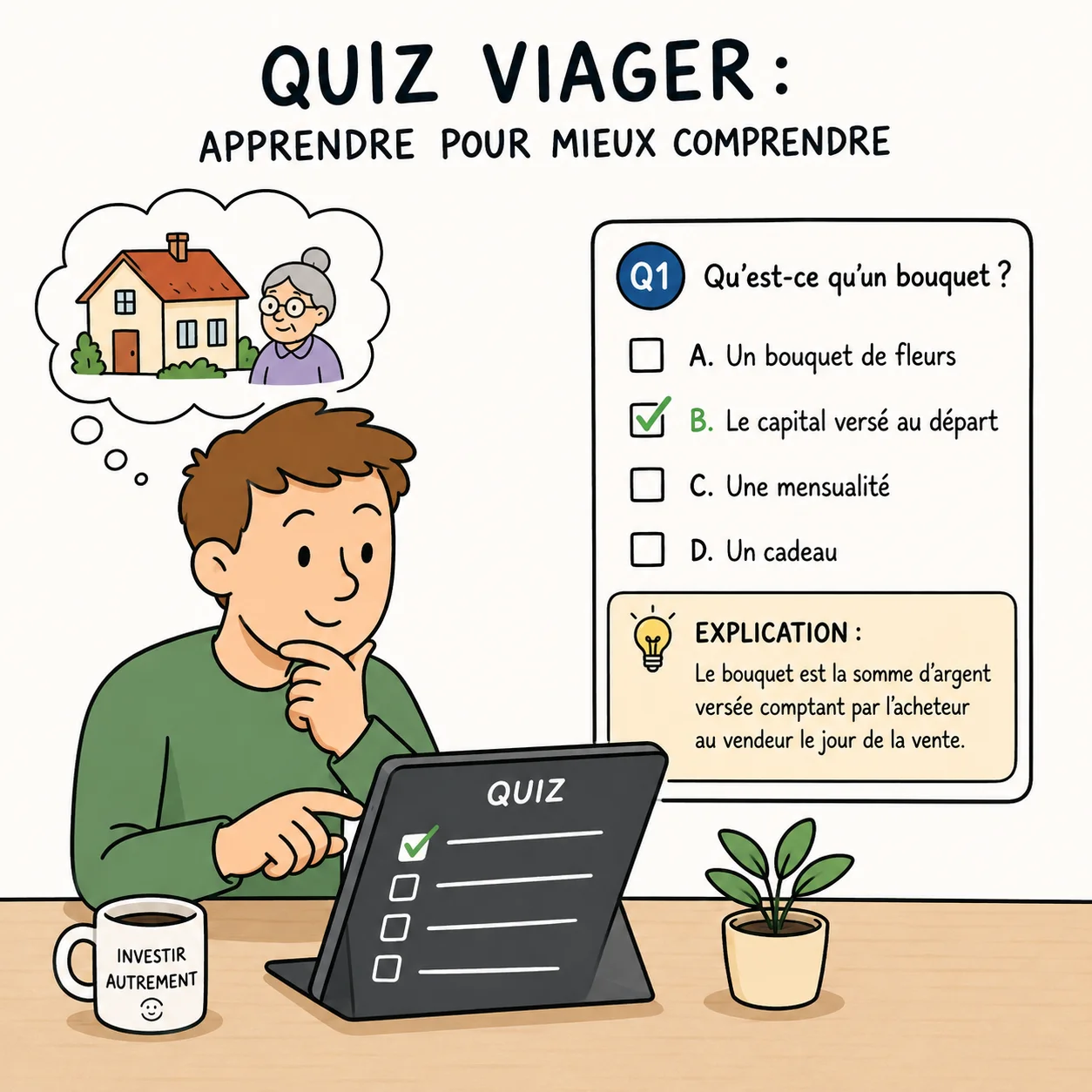 Quiz sur le viager apprendre et comprendre